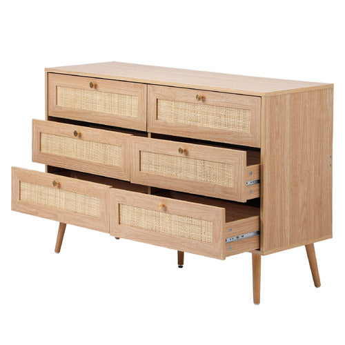 LIVING FUSION VESTA 6 DRAWER CHEST