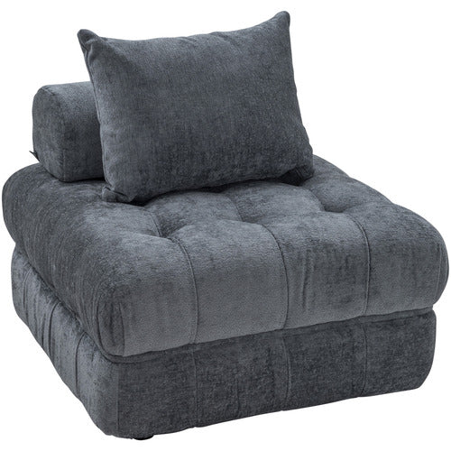 EVER DREAMING LIVING ELLA 76CM BOUCLE LOUNGE CHAIRS (SET OF 2)