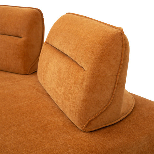 MIKASA FURNITURE ESLI 3 SEATER SOFA WITH REMOVABLE BACKREST