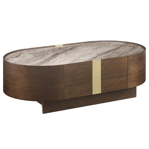 SOUTHERN STYLERS EVEREST CERAMIC COFFEE TABLE