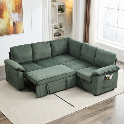 CASSINGTON HOME EVIANA 5 SEATER SINGLE MODULAR SOFA BED