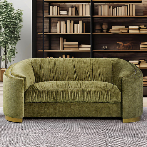 BY DESIGNS FARID 2 SEATER CHENILLE SOFA