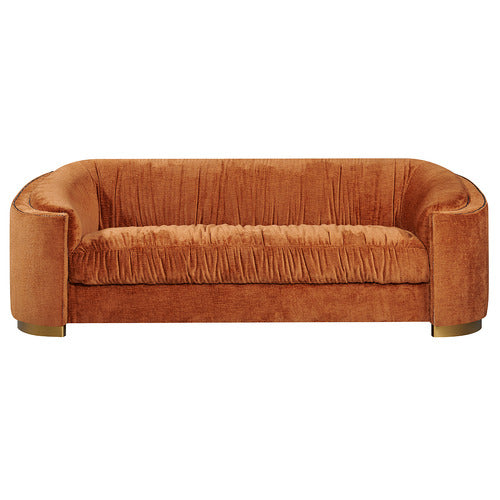 BY DESIGNS FARID 3 SEATER CHENILLE SOFA