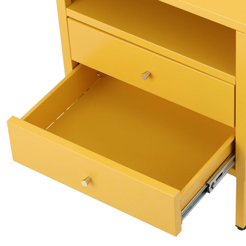 HAVEN COVE FURNITURE TASSI 2 DRAWER BEDSIDE TABLE