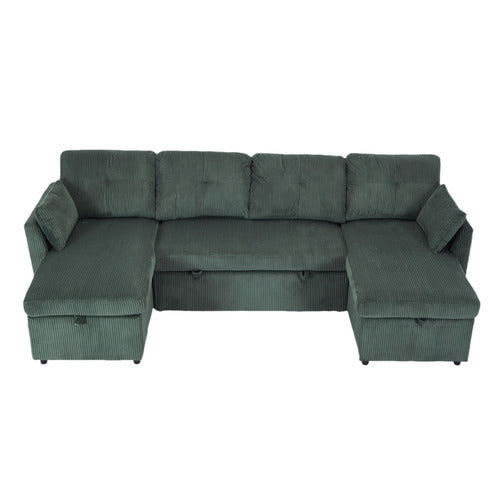 CASSINGTON HOME FONTANA 4 SEATER DOUBLE CHAISE SOFA BED
