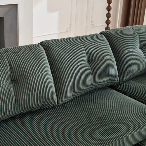 CASSINGTON HOME FONTANA 4 SEATER DOUBLE CHAISE SOFA BED