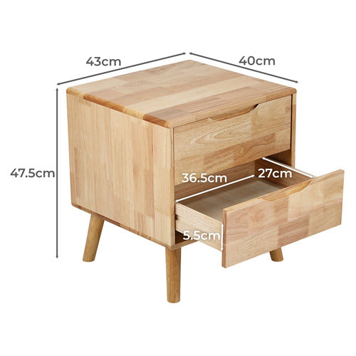 LIVING FUSION FRANKLIN BEDSIDE TABLE