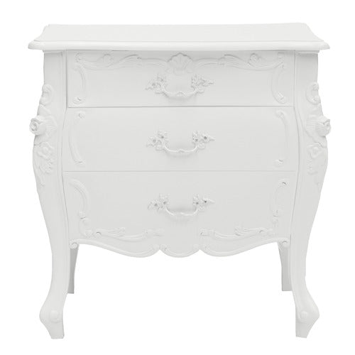 CARRINGTON FURNITURE FRENCH PROVINCIAL AUBREY BEDSIDE TABLE