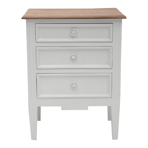 CARRINGTON FURNITURE FRENCH PROVINCIAL HAMPTON BEDSIDE TABLE