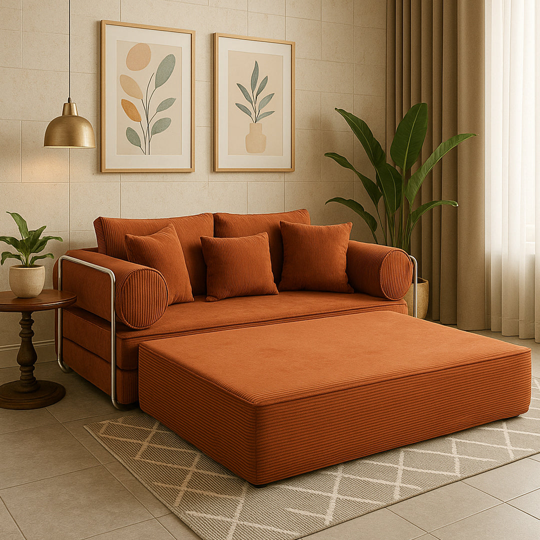 GUERRERO SOFA BED RUST