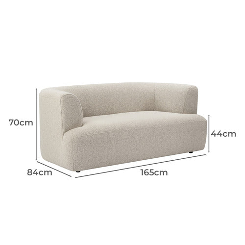 GALA 2 SEATER BOUCLE SOFA