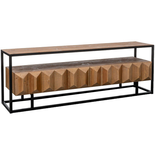 HARPER & HINDLEY GALANO PINE WOOD TV UNIT