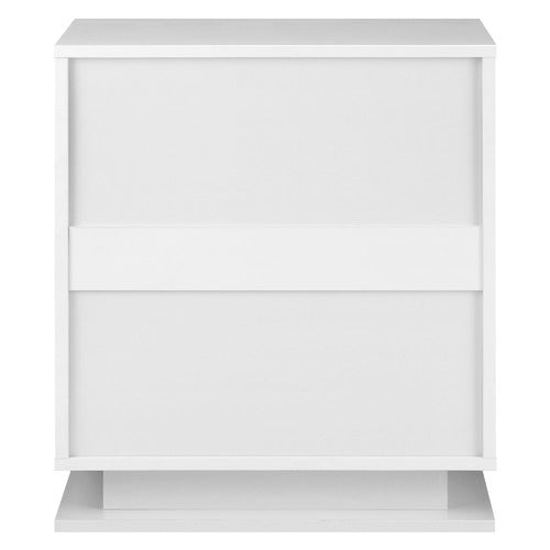 LIVING FUSION GALLAND 3 DRAWER BEDSIDE TABLE WITH LED