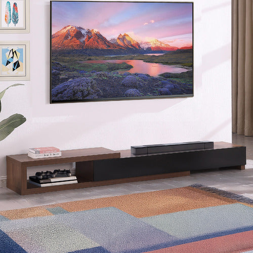 MONUMENT FURNITURE GARNEAU EXTENDABLE LOWLINE TV UNIT