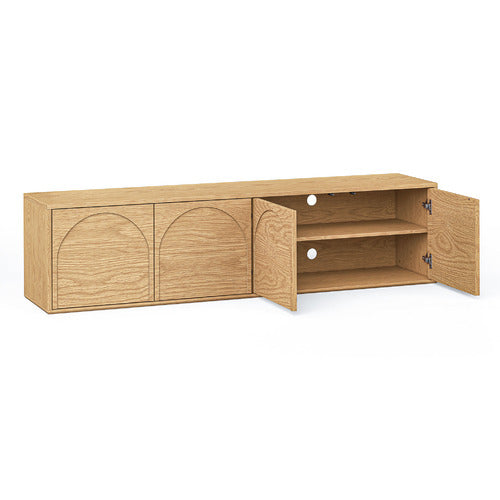 CONTINENTAL DESIGNS GAVIN 4 DOOR ARCH ENTERTAINMENT UNIT