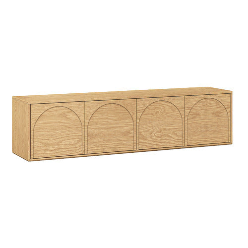 CONTINENTAL DESIGNS GAVIN 4 DOOR ARCH ENTERTAINMENT UNIT