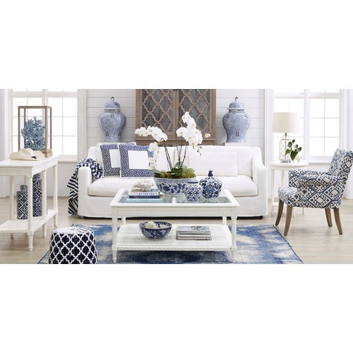 ELEGANT DESIGNS SANTA MARIA COFFEE TABLE WHITE