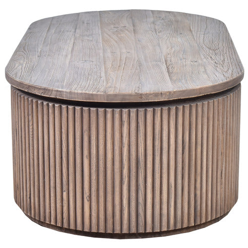 CHARTWELL HOME GIOVAN RECLAIMED ELM WOOD COFFEE TABLE