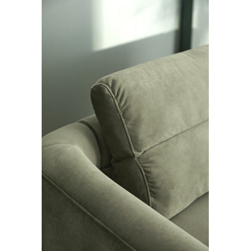 GISELLE 3 SEATER VELVET SOFA