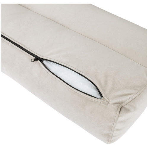 GISELLE 3 SEATER VELVET SOFA
