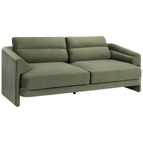 GISELLE 3 SEATER VELVET SOFA
