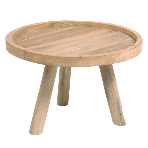 LINEA FURNITURE LEVISON TEAK WOOD COFFEE TABLE