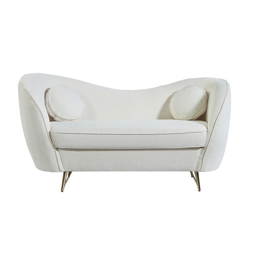 BY DESIGNS GLOVER 2 SEATER BOUCLE SOFA