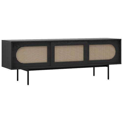 CONTINENTAL DESIGNS GODWIN RATTAN ENTERTAINMENT UNIT