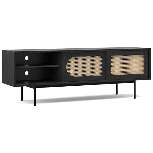 CONTINENTAL DESIGNS GODWIN RATTAN ENTERTAINMENT UNIT
