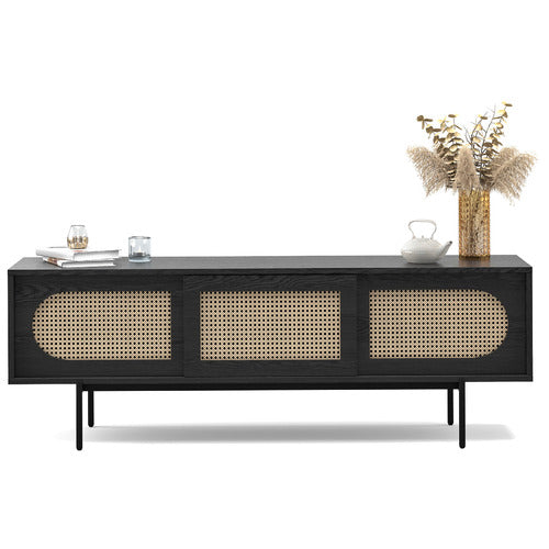 CONTINENTAL DESIGNS GODWIN RATTAN ENTERTAINMENT UNIT