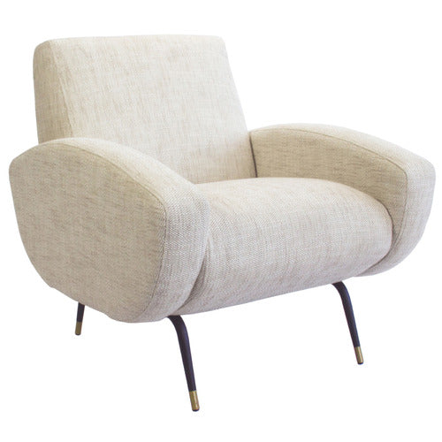 BROOKLYN AND BELLA GORCZANY UPHOLSTERED ARMCHAIR