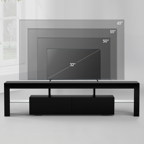 HOXTON ROOM GRACE 2 DRAWER ENTERTAINMENT UNIT WITH LED