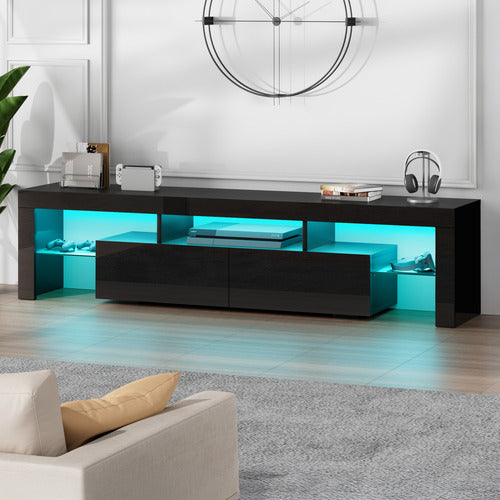 HOXTON ROOM GRACE 2 DRAWER ENTERTAINMENT UNIT WITH LED