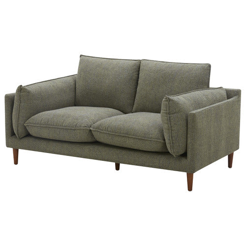 GREEN TERRY UPHOLSTERED SOFA