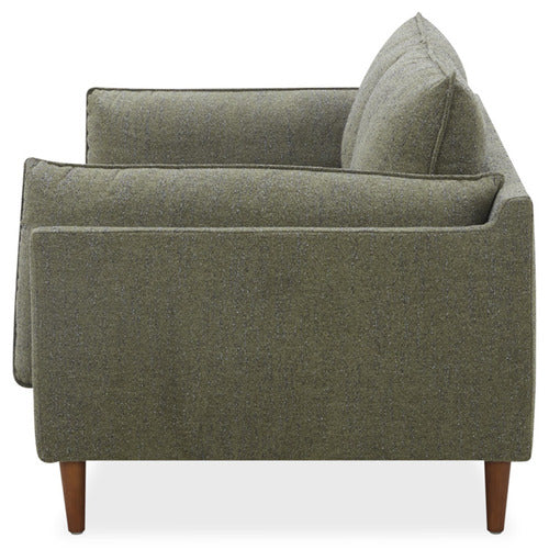 GREEN TERRY UPHOLSTERED SOFA
