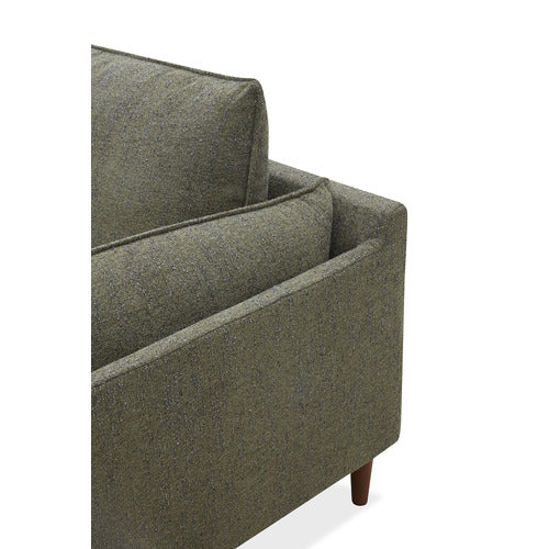 GREEN TERRY UPHOLSTERED SOFA