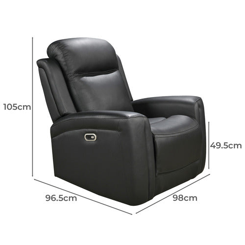SOUTHERN STYLERS GUERRERO LEATHER RECLINER CHAIR