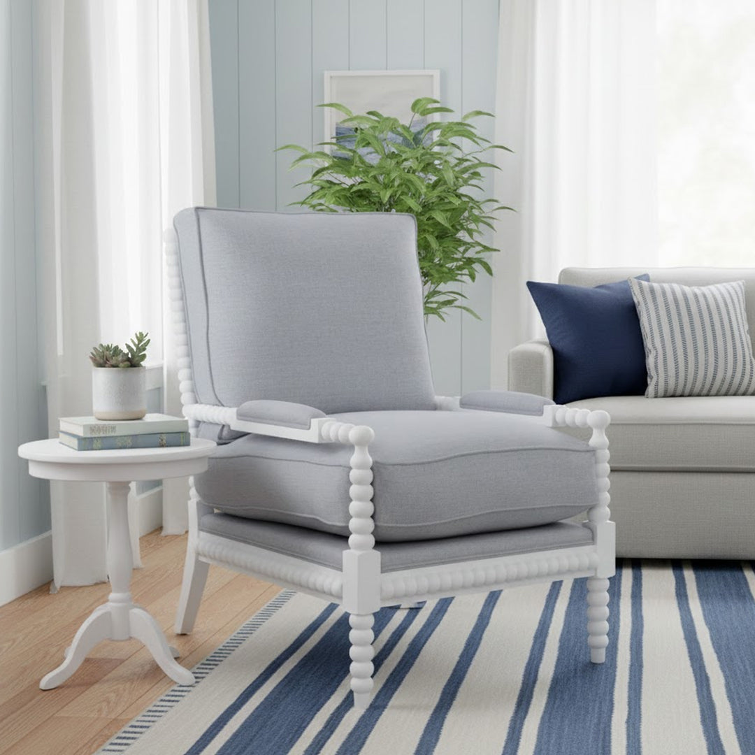 HAMILTON FURNITURE BRIAR LINEN ARMCHAIR