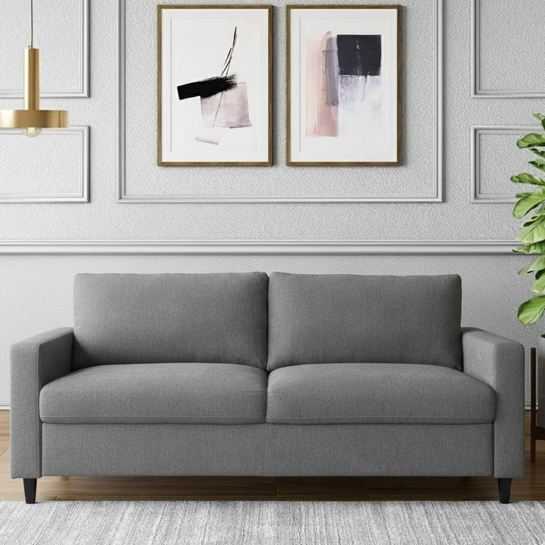 HARTMAN DARK GREY 3 SEAT SOFA DARK GREY
