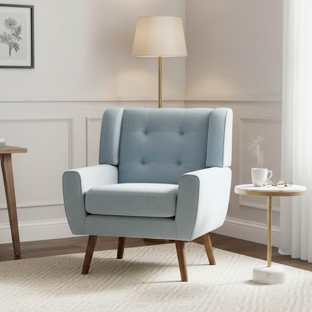 HOOD ACCENT CHAIR GREY