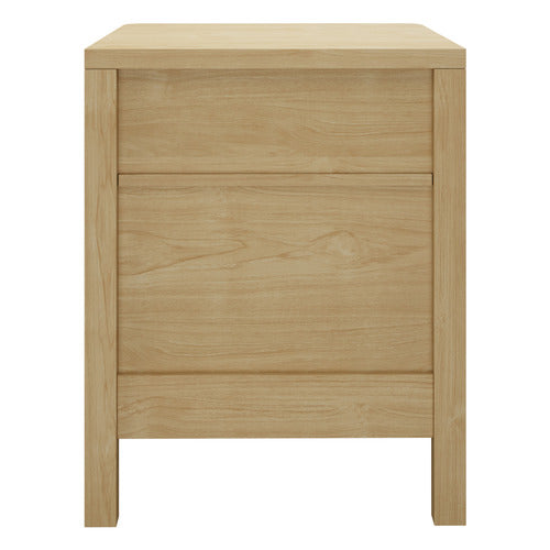 LIVING FUSION HALIFAX 2 DRAWER & 1 SHELF BEDSIDE TABLE