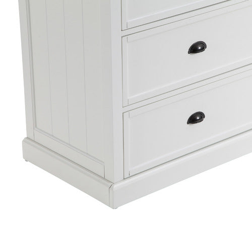 WHITE HAMPTONS 6 DRAWER CHEST