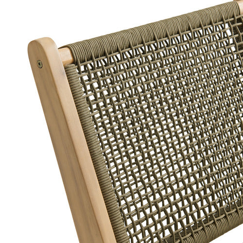 HARBOUR ACACIA WOOD OUTDOOR LOUNGE CHAIR