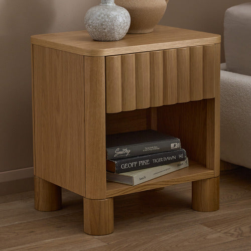 HAYLEY 1 DRAWER BEDSIDE TABLE