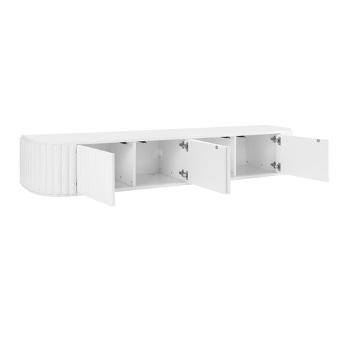 HAYLEY CURVED WALL-MOUNTED TV UNIT