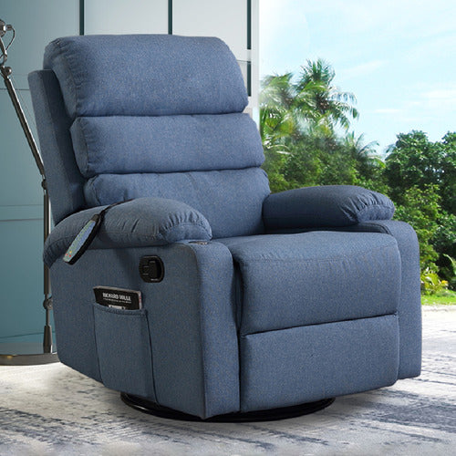 OAKLEIGH HOME HELMSLEY HEATED MASSAGE RECLINER CHAIR
