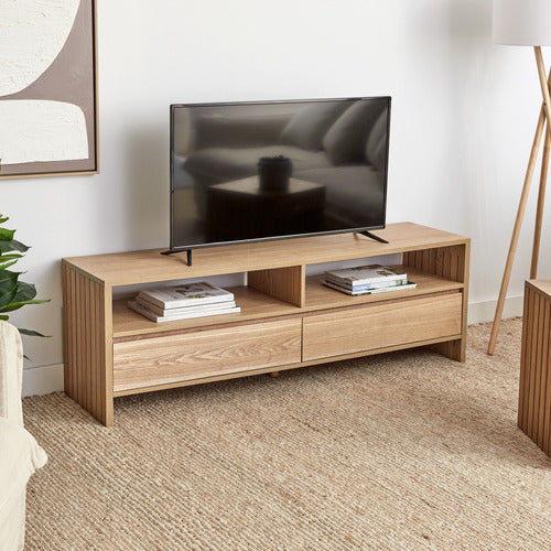 MADDISON LANE HIRAIYA 2 DRAWER TV UNIT
