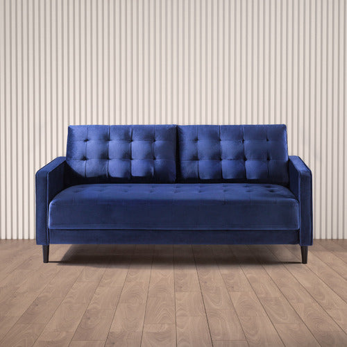 STUDIO HOME HUMPHREY VELVET 3 SEATER SOFA