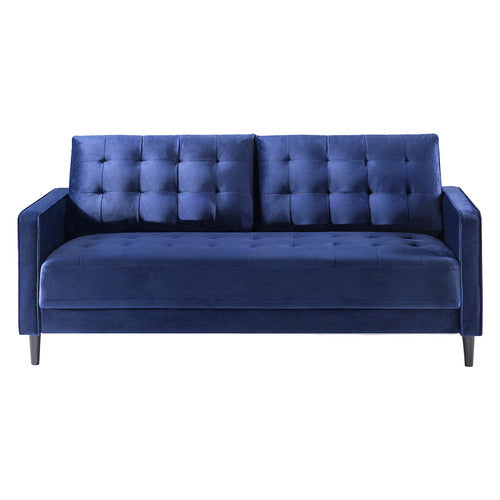 STUDIO HOME HUMPHREY VELVET 3 SEATER SOFA