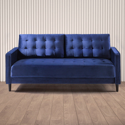 STUDIO HOME HUMPHREY VELVET 3 SEATER SOFA